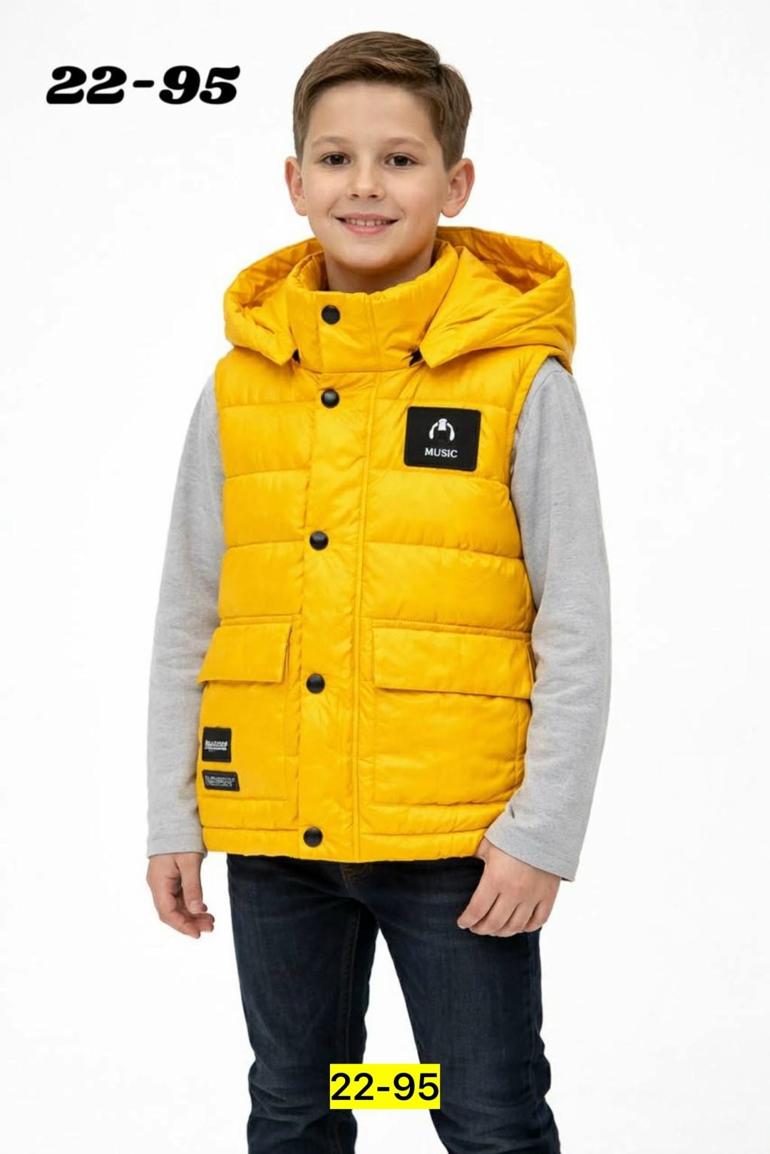 жилет детский,жилет утепленный салатовый gulliver,жилет зеленый,жилет гулливер 12303gmc4701,жилет гулливер для мальчика утепленный