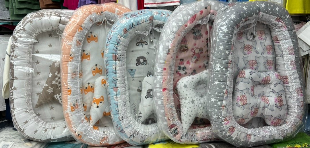 кокон гнездышко для новорожденных двухсторонний,кокон гнездышко для новорожденного,кокон гнездышко для новорожденных,bambini love кокон - гнездышко для новорожденных со съемным матрасиком двустороннее