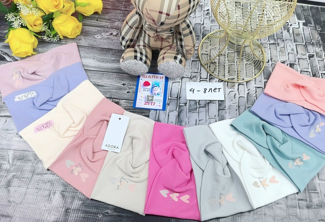 шапки комплект,комплект трусов,шапка трикотажная,комплект трикотажный,набор трусиков для девочек