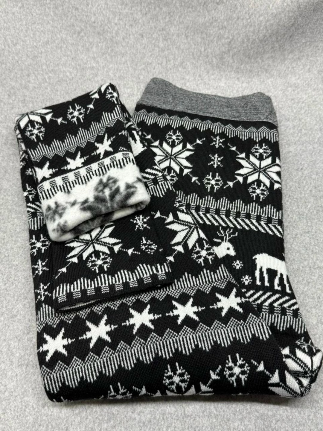 лосины теплые,легинсы теплые с оленями,лосины трикотаж,модные женские теплые лосины с принтом олени леггинсы дн,лосины теплые женские