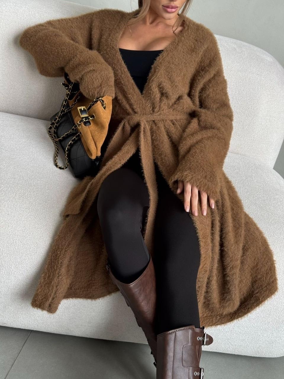 кардиган,коричневый кардиган,кардиган пальто,длинный кардиган,вязаные кардиганы