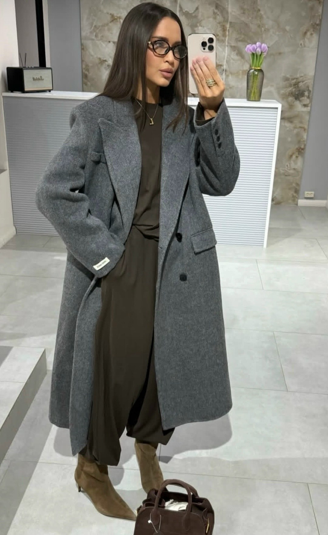 серое пальто,длинное пальто,пальто,пальто серого цвета