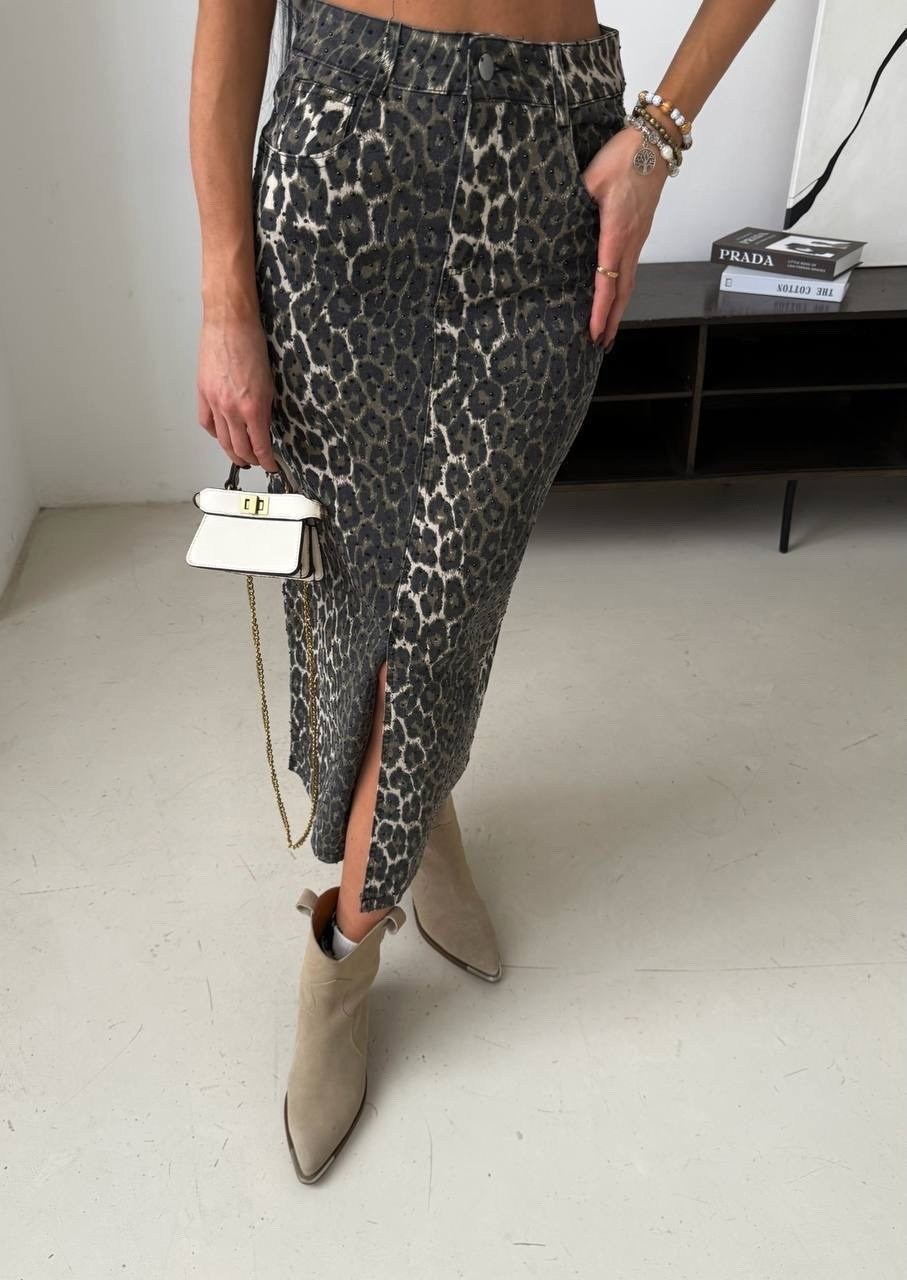 юбка леопардовая,юбка стильная,юбка,летний костюм с юбкой
