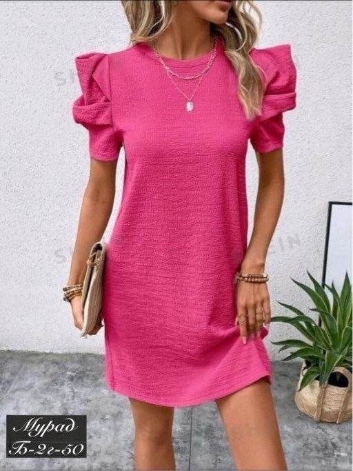 женское платье с короткими рукавами,платье короткие,платья,платье с объемными рукавами,платье короткий рукав