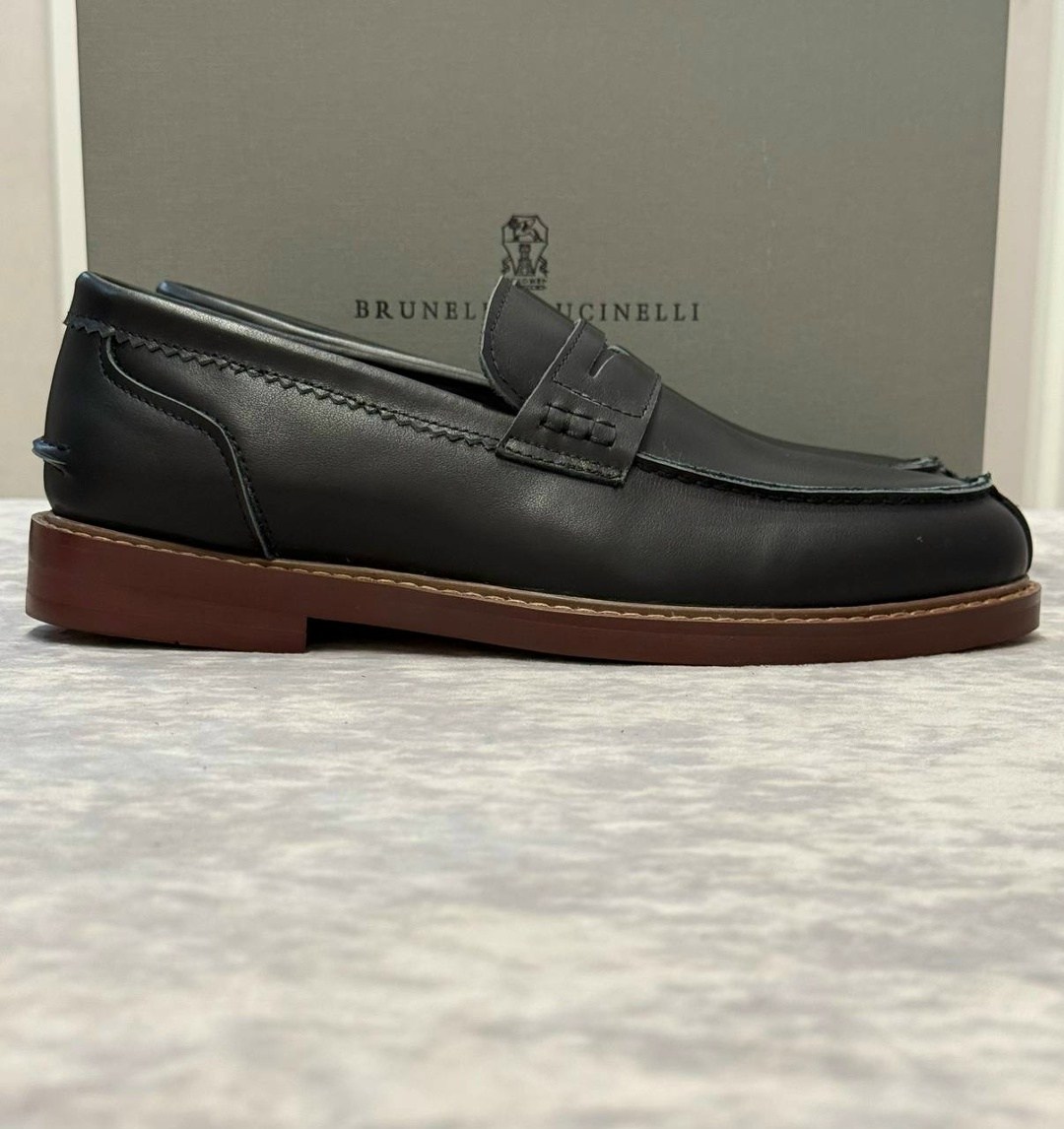 кожаные лоферы brunello cucinelli,лоферы мужские,,мужские кожаные лоферы,кожаные лоферы