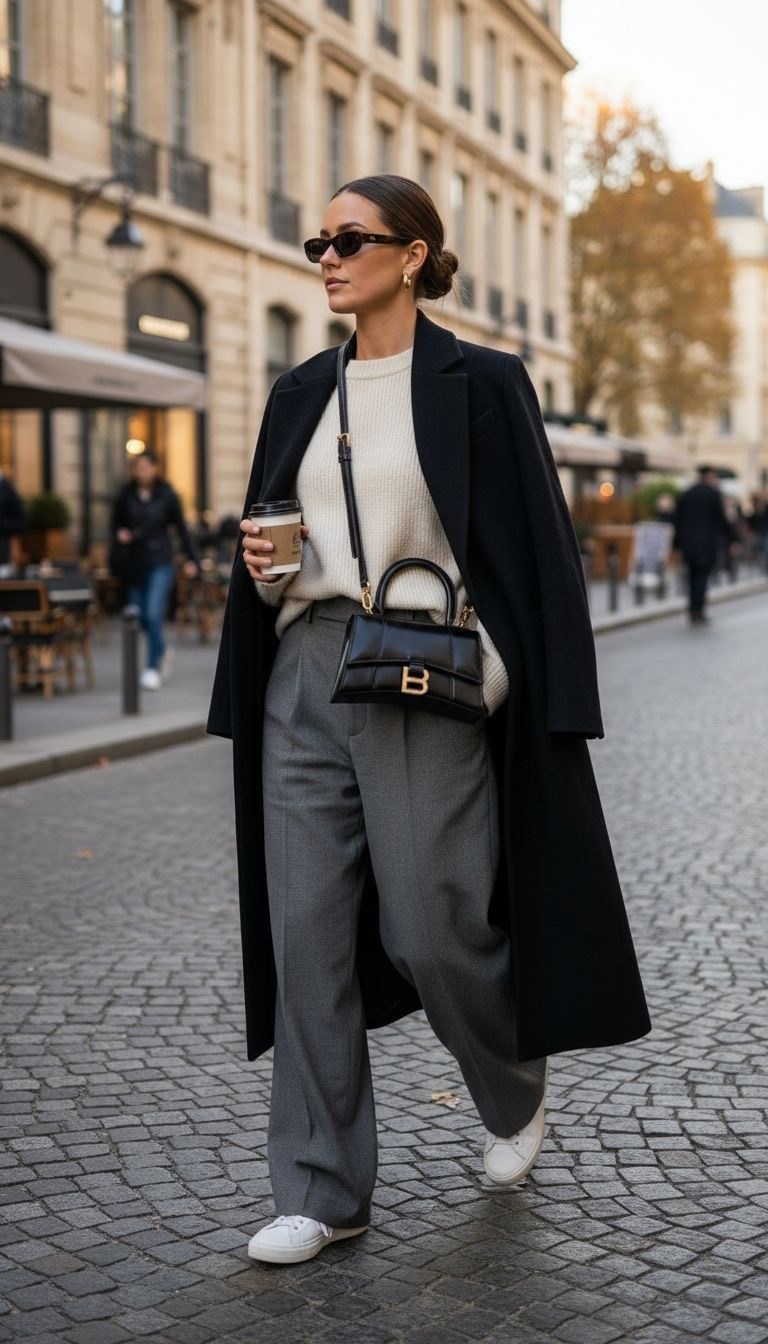 образы с бежевым тренчем,бежевый тренч,образ с тренчем,мода стиль,образ с плащом