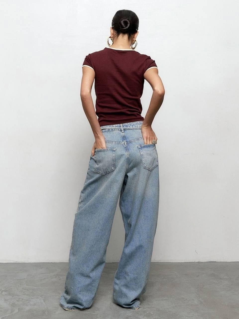 футболка женская,бордовый,укороченная футболка,базовая футболка,футболка