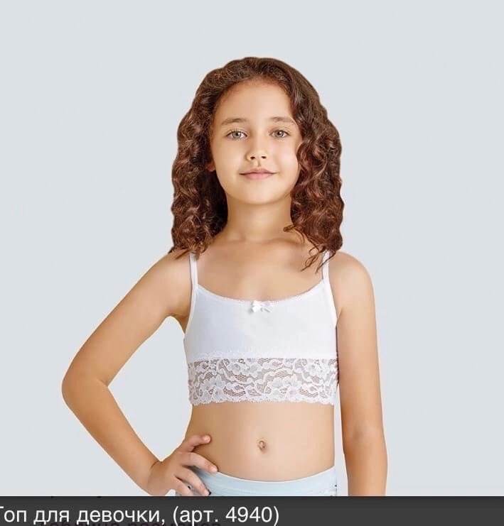 байкар топ для девочки арт 4014,майка-топ для девочки baykar,топ для девочки baykar,топ для девочек белый (baykar),бюстье для девочек байкар