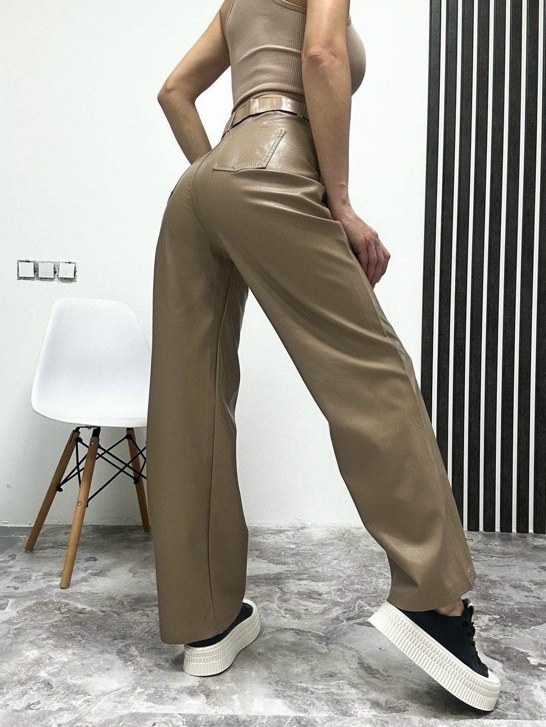 брюки палаццо из экокожи,брюки кожаные палаццо штаны широкие floy,брюки из экокожи женские,кожаные брюки палаццо,брюки прямые кожаные