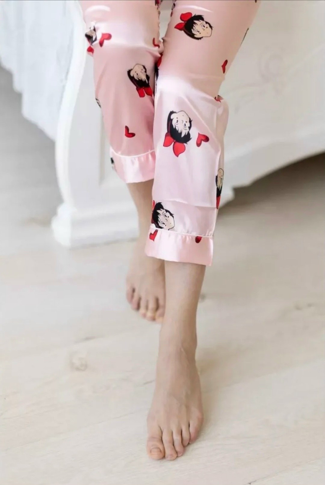 пижама женская,пижама,пижама размер 46-48 розовый,пижама женская (рубашка, брюки) kaftan "котики" розовая,пижама для женщин