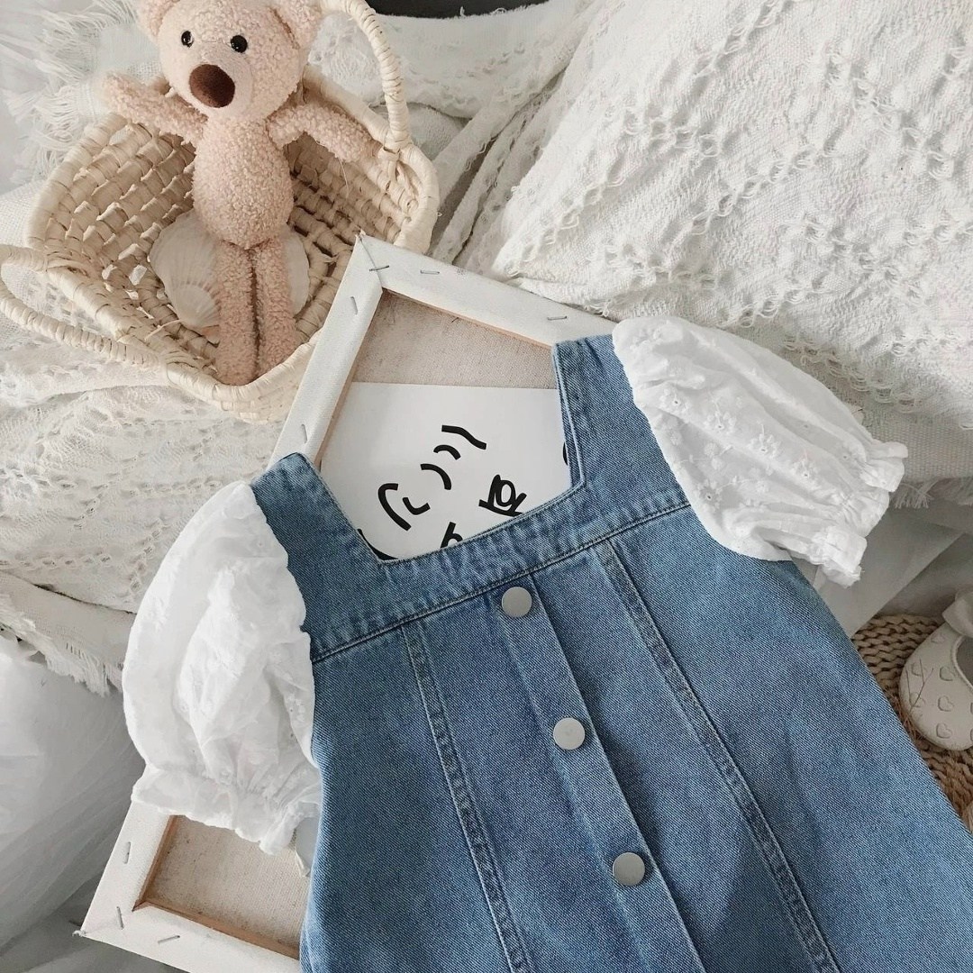 платья для маленьких девочек,джинсовое платье для девочки,летние платья для девочек,одежда для маленьких девочек,платья для девочки