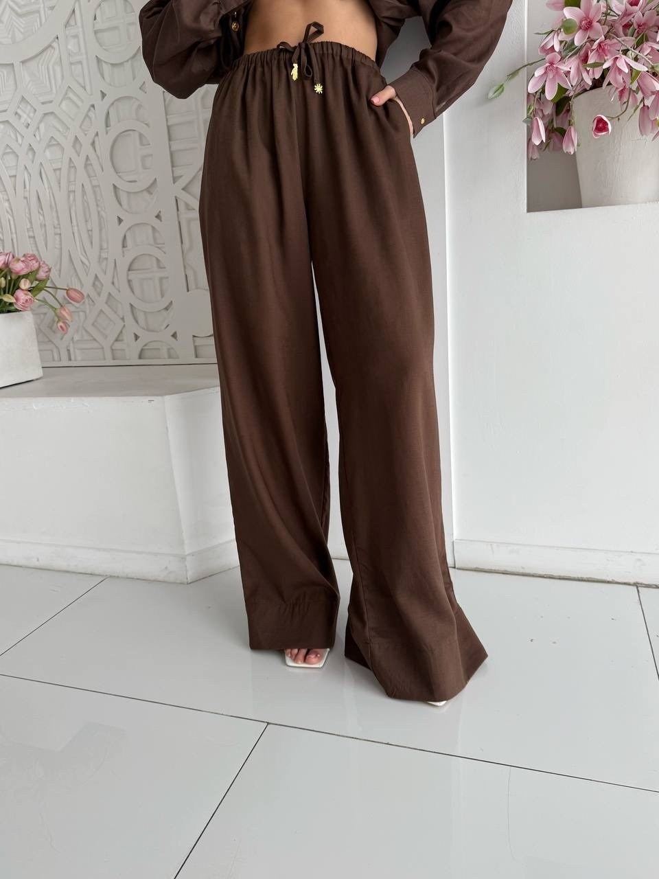 брюки классические,брюки палаццо,широкие брюки,брючный комплект,женские брюки палаццо