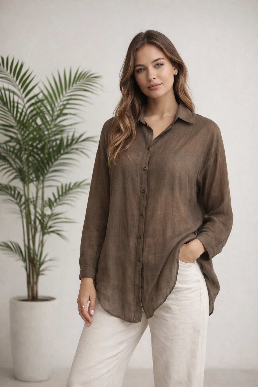 рубашка женская,рубашка женская льняная,льняная рубашка,рубашка бирюзовый,блузка голубая