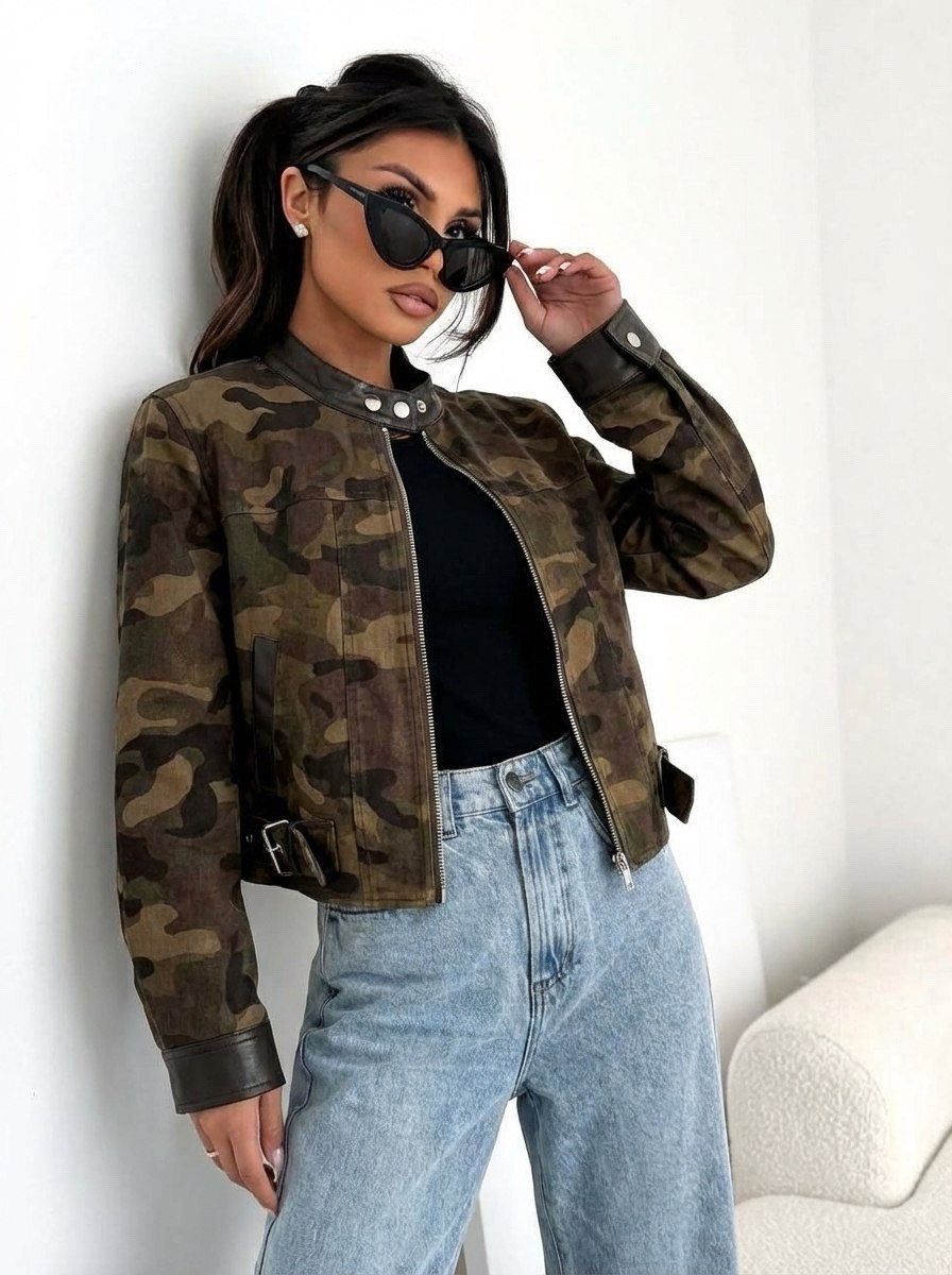 куртка в стиле милитари,милитари куртка,куртка модная,повседневная куртка,камуфляжная куртка