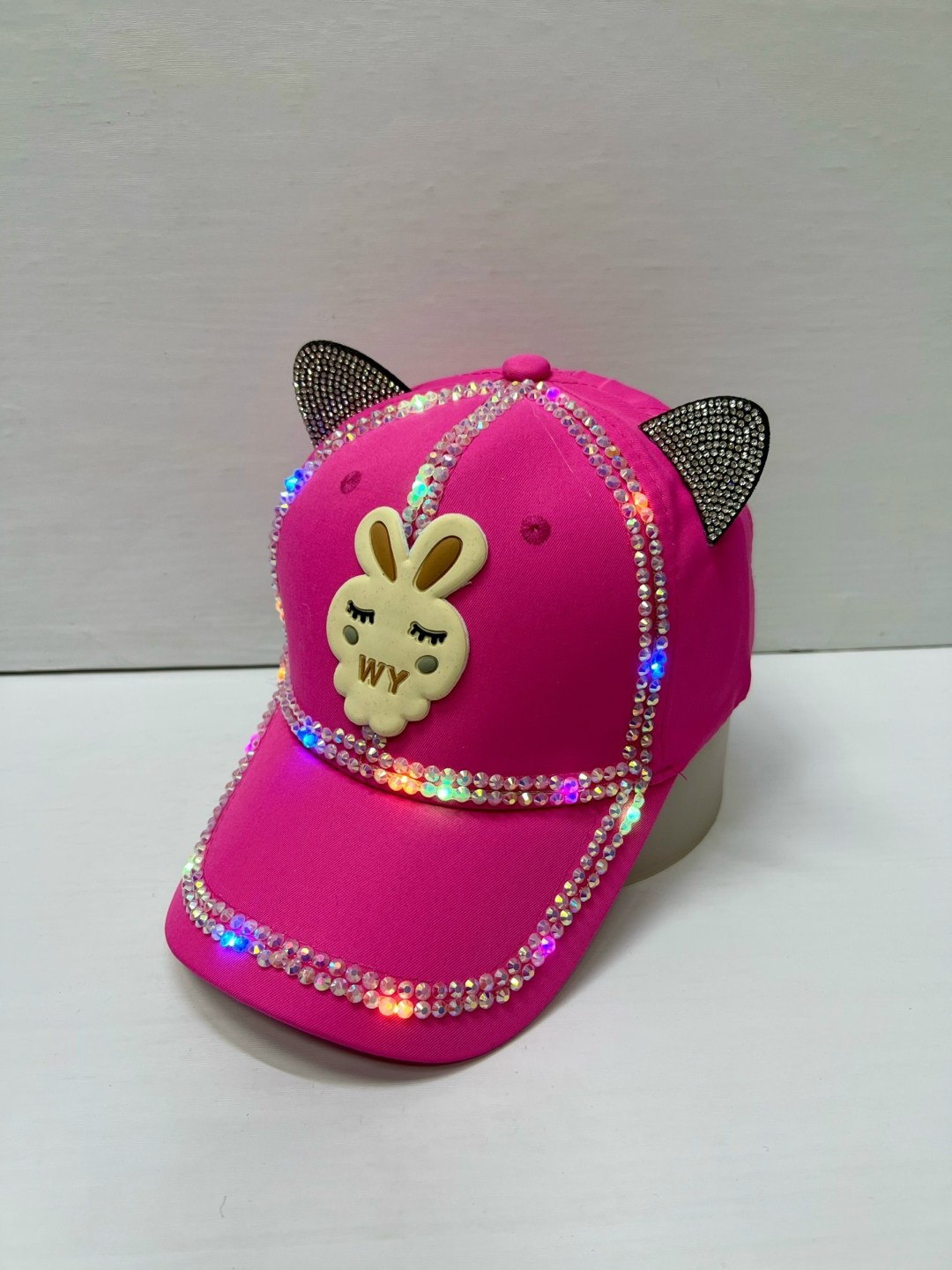 кепка для девочек,бейсболка для девочек,светящиеся кепки,светящиеся кепки для девочек,кепка для детей