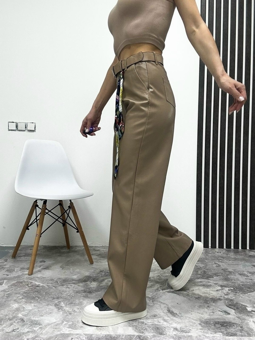 брюки палаццо из экокожи,брюки кожаные палаццо штаны широкие floy,брюки из экокожи женские,кожаные брюки палаццо,брюки прямые кожаные