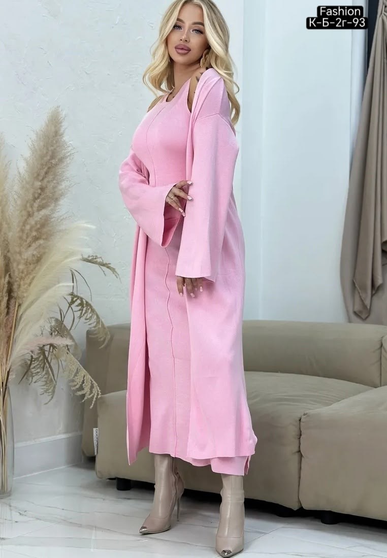 комплект двойка платье с кардиганом луна shop,комплект из длинного кардигана и платья mila_hy shop,комплект из длинной кардигана и платья mila_hy,комплект платье с кардиганом haianh fashion,платье дли