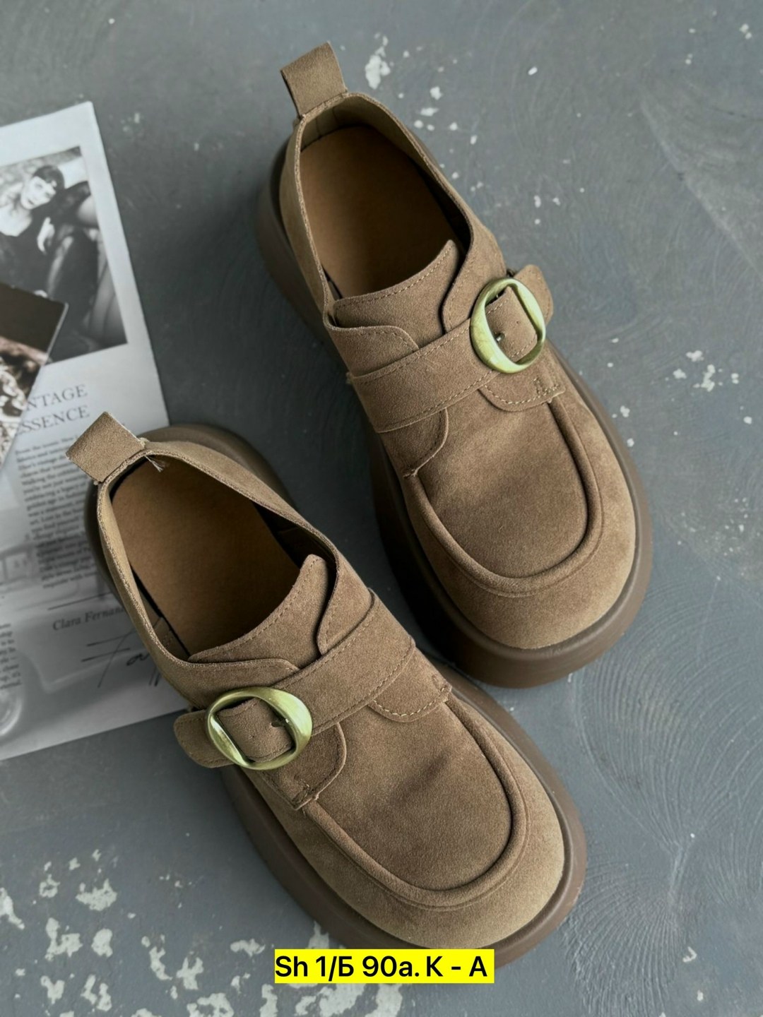 , повседневные,женская ,лоферы замша,платформа