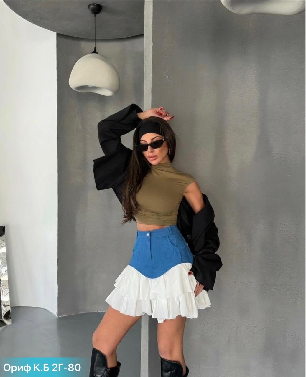 юбка джинсовая с воланами,юбка,юбка мини,юбка женская мини,волан на юбке