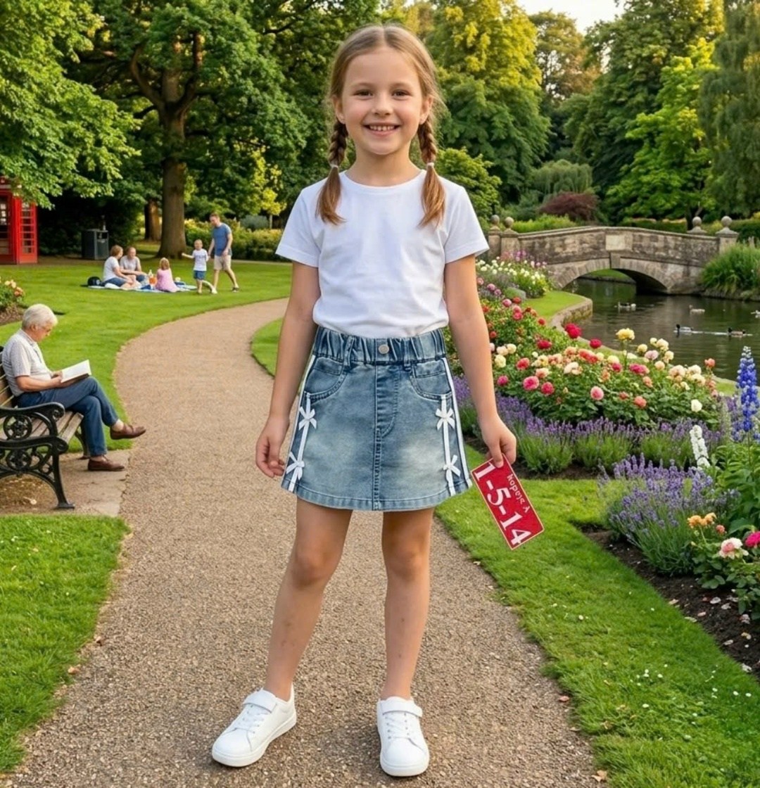 ребенок,джинсовая юбка для девочек,детей,девочек,юная модель