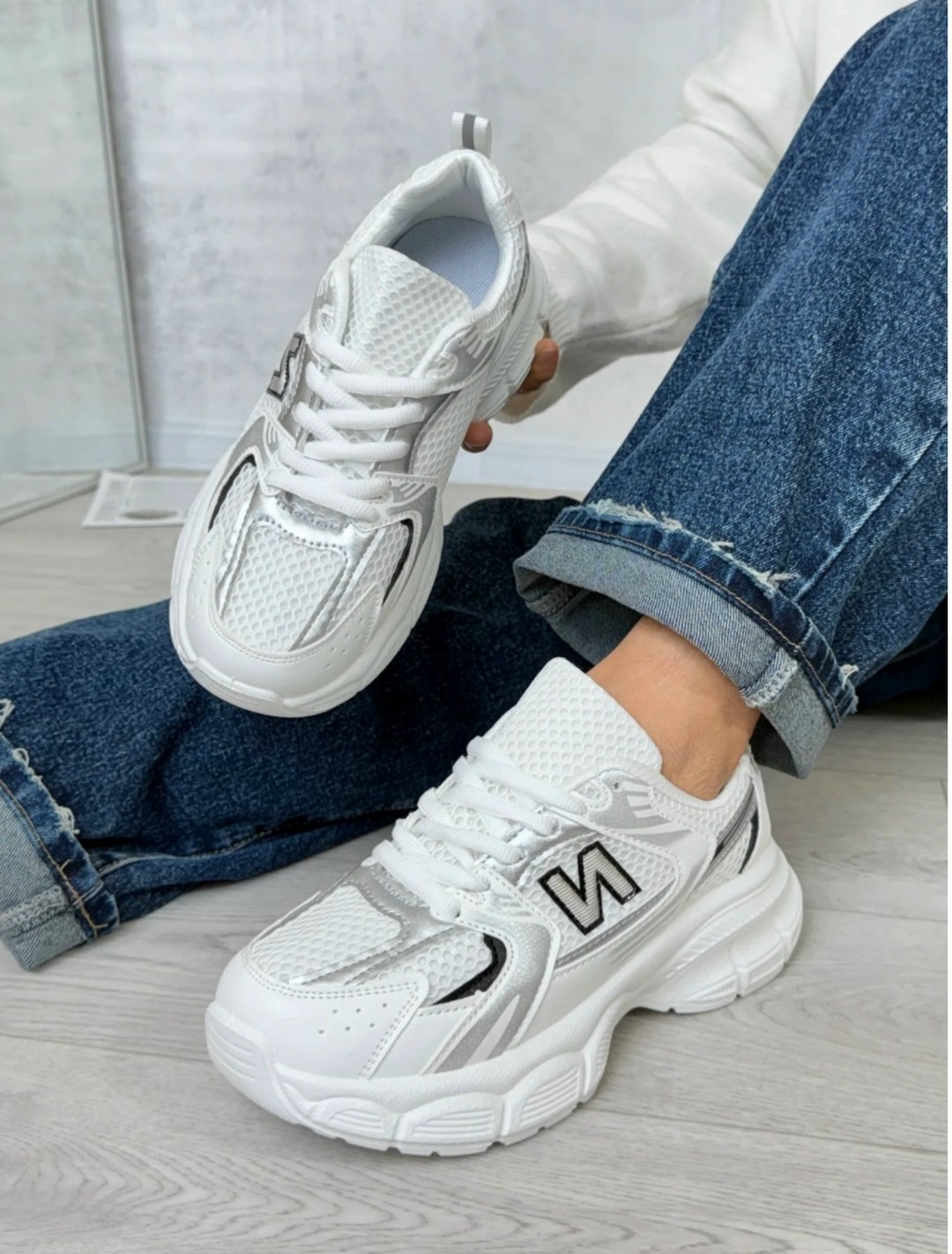 кроссовки женские,кроссовки new balance 530 white silver,кроссовки new balance 530,кроссовки,кроссовки для женщин
