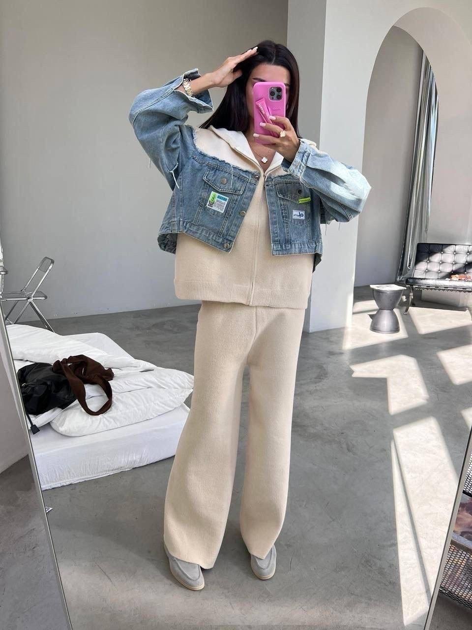 женский костюм с брюками,костюм женский спортивный,куртка джинсовая,костюм жен,женский костюм