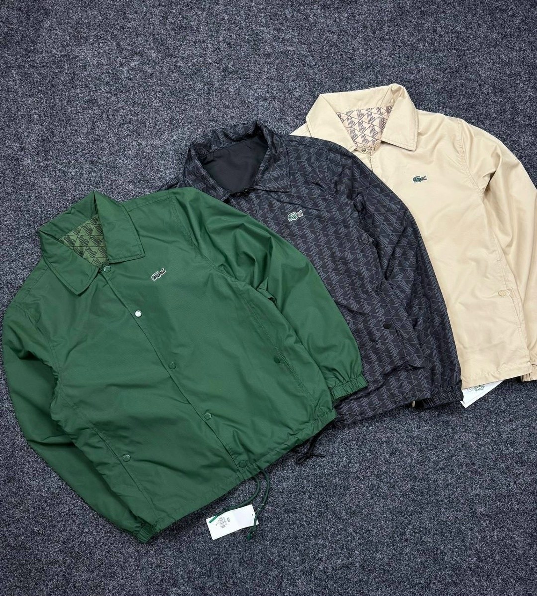 мужская непромокаемая куртка харрингтон lacoste 2342575 бежевый,харрингтон lacoste,мужская непромокаемая куртка харрингтон lacoste bh7186 бежевая,beige lacoste jacket,бомбер лакост