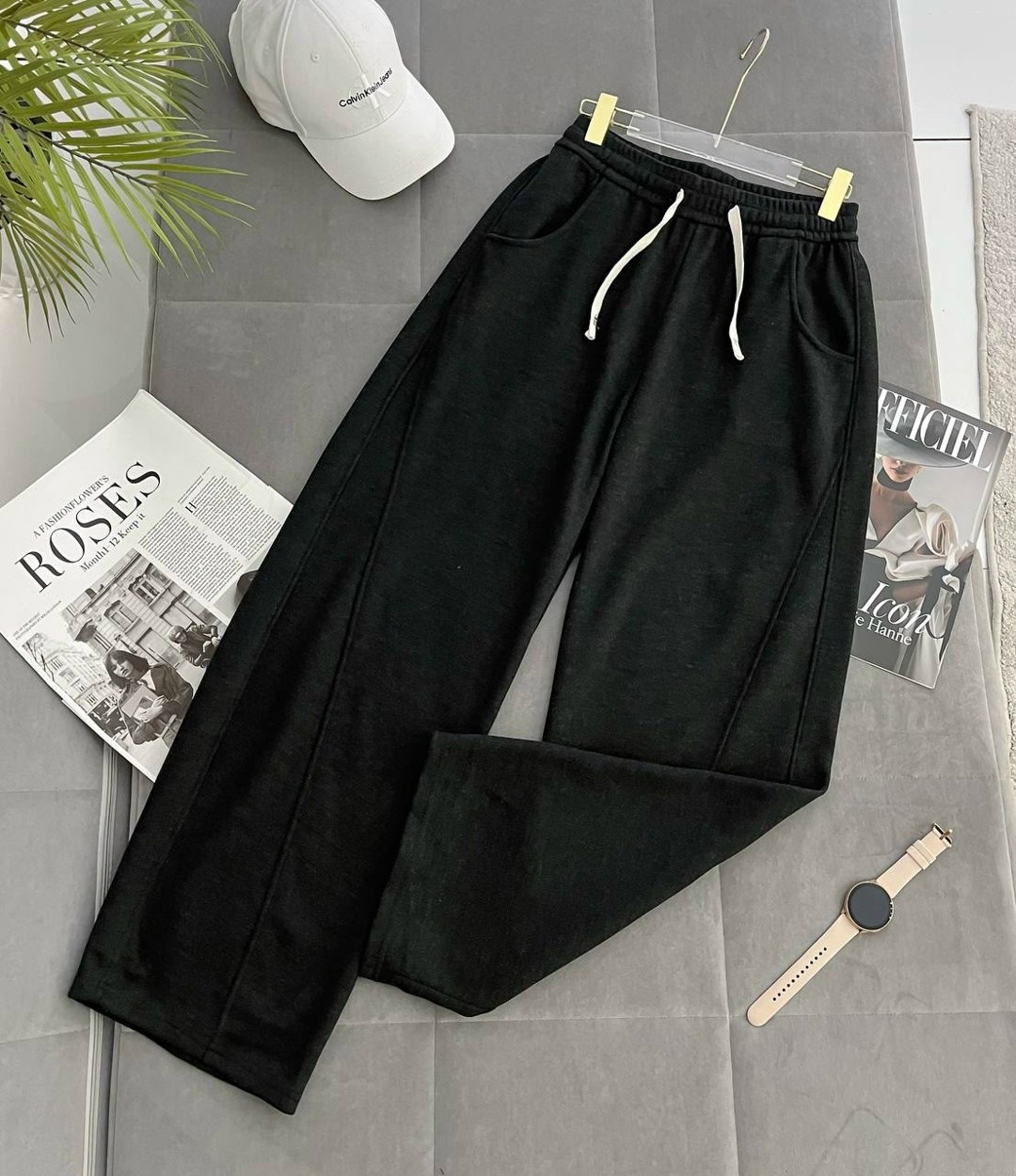 повседневные брюки,повседневные штаны,трикотажные брюки,брюки спортивные широкие палаццо hx shop,брюки теплые