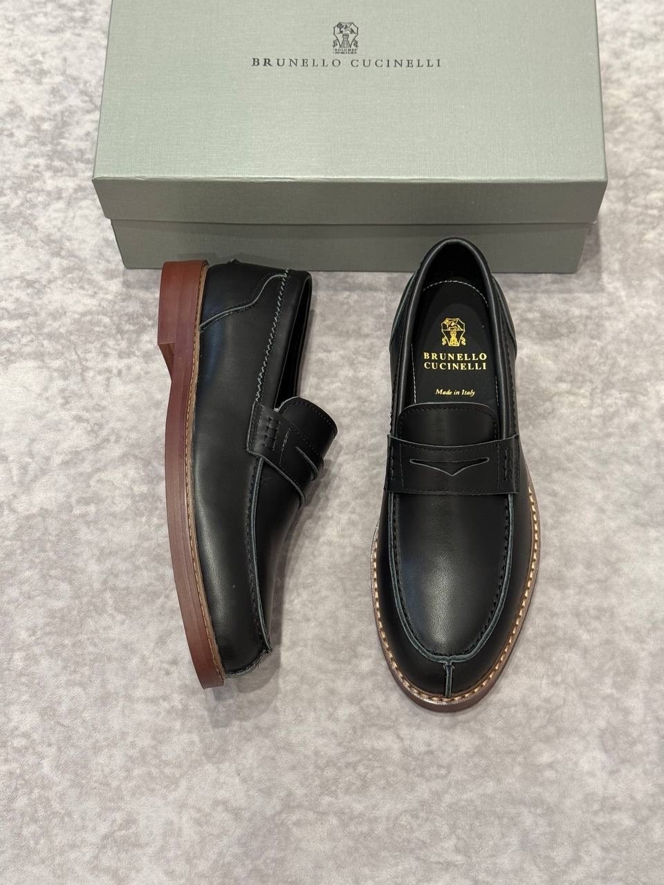 кожаные лоферы brunello cucinelli,лоферы мужские,,мужские кожаные лоферы,кожаные лоферы