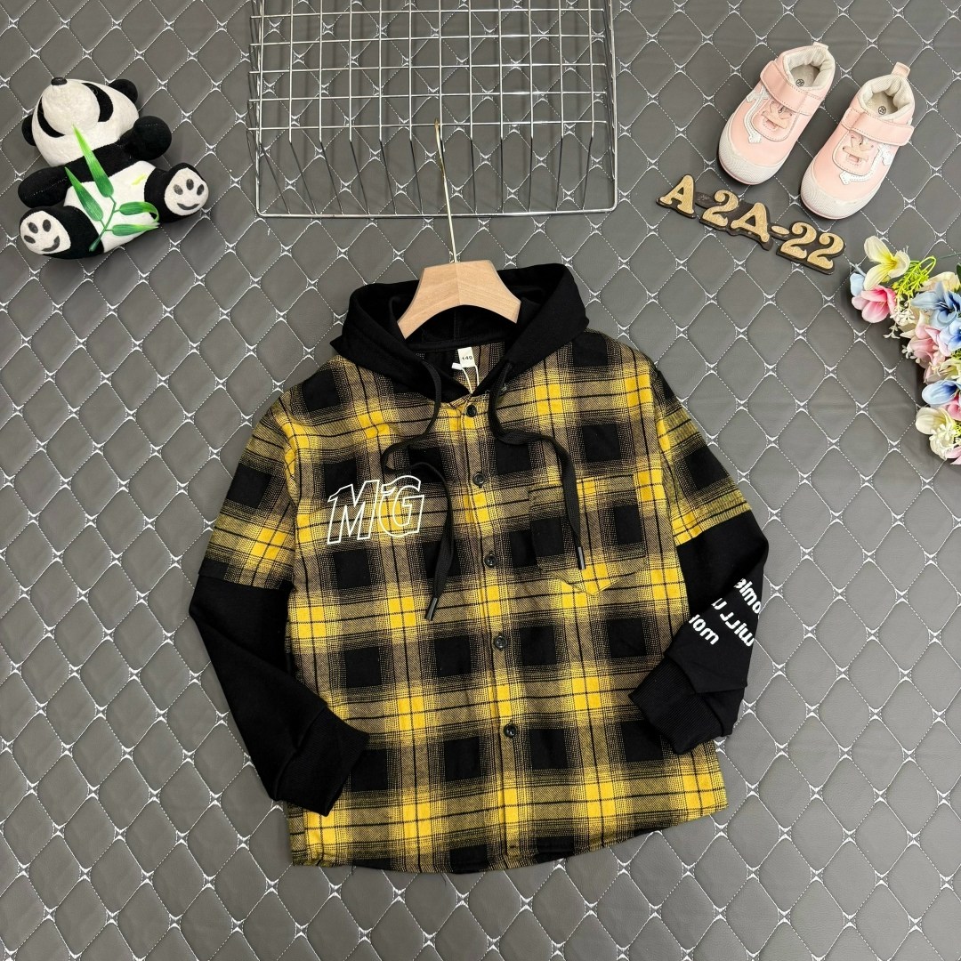 рубашка в клетку с капюшоном,детская рубашка,рубашка с капюшоном,рубашка для мальчика,рубашка в клетку