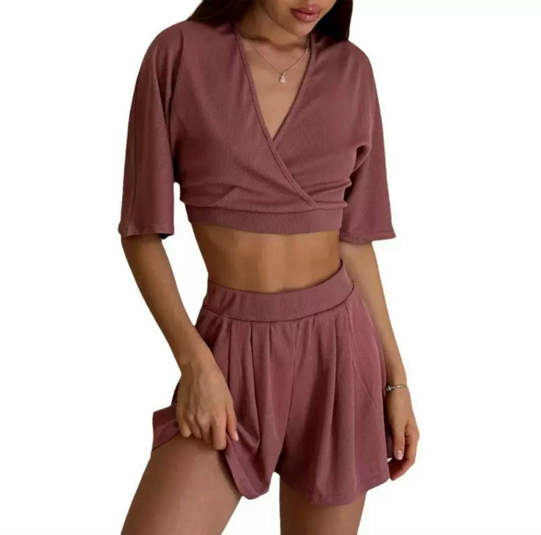 пижама женская,женская пижама с шортами и топом,пижама женская с шортам,комплект с шортами,костюм женский