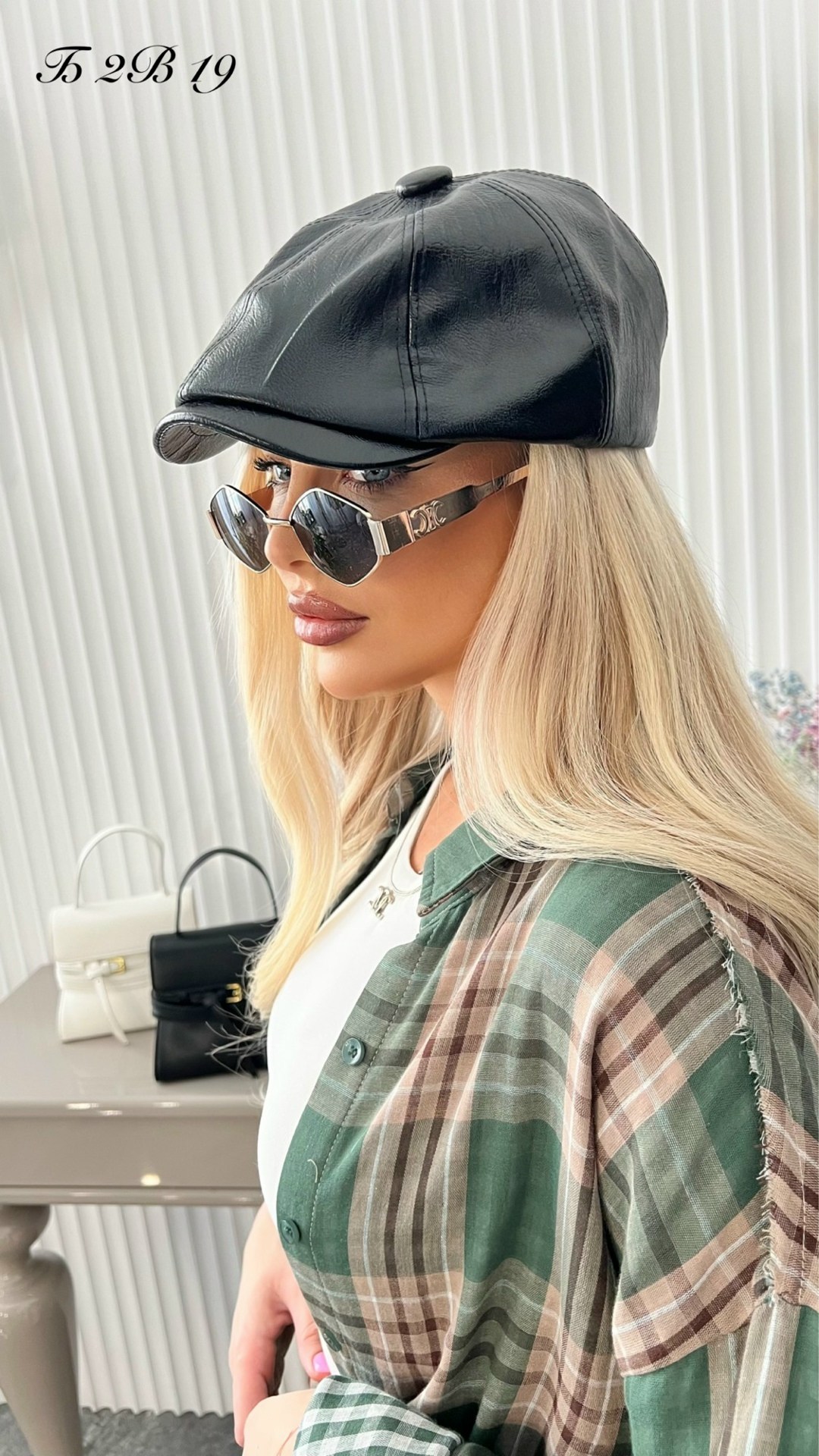 кепи кожаная с коротким козырьком фуражка katomi,кожаная кепка женская,кожаная кепка,кепка женская,кожаная бейсболка женская