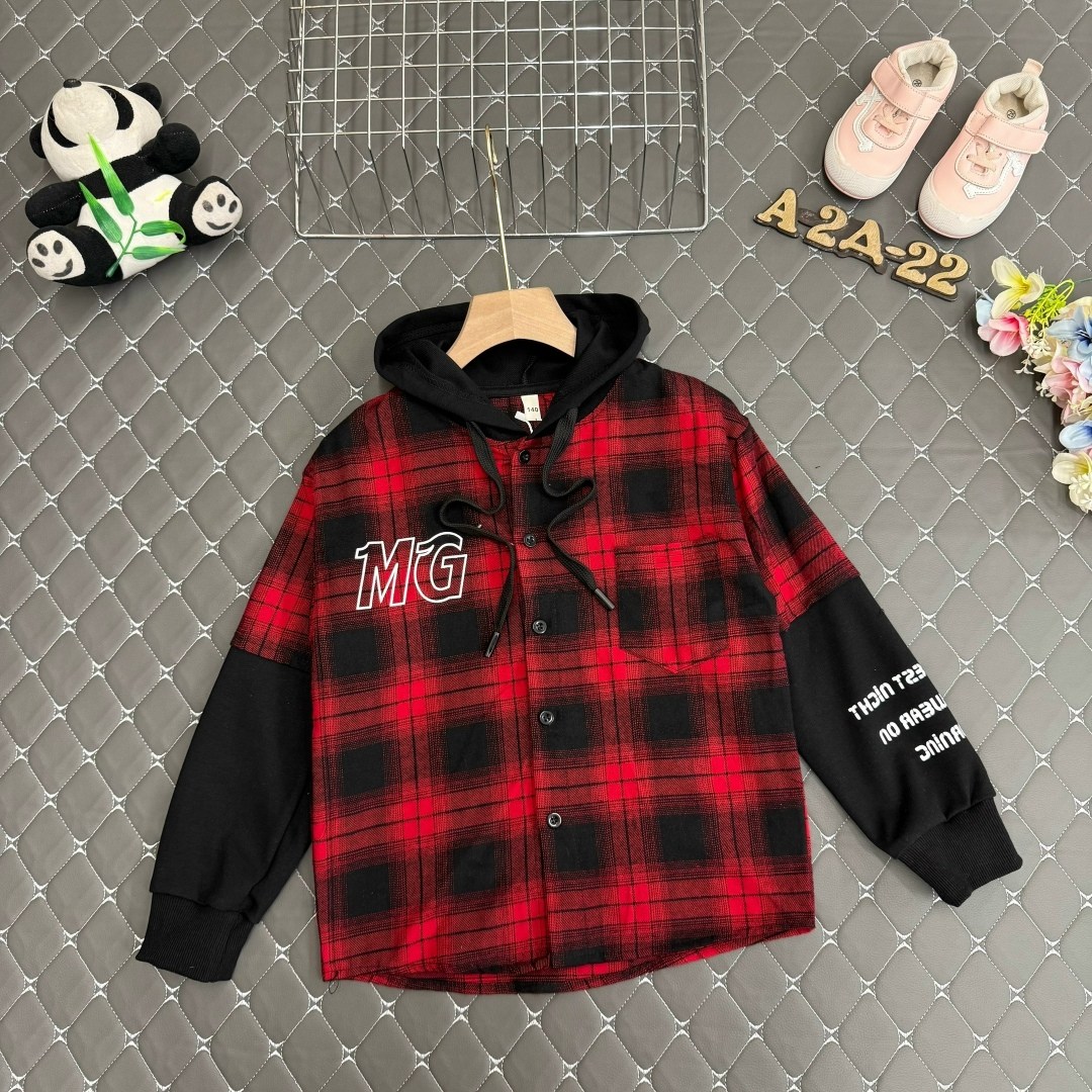 рубашка в клетку с капюшоном,детская рубашка,рубашка с капюшоном,рубашка для мальчика,рубашка в клетку