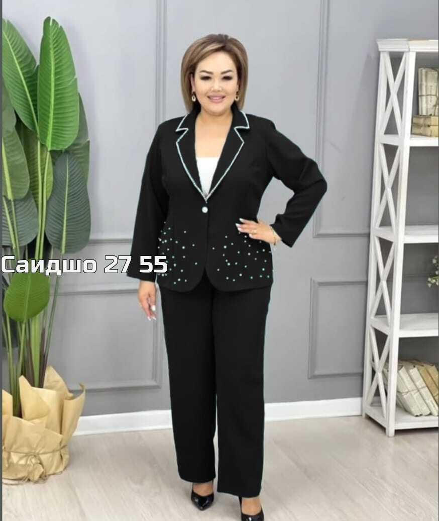 костюм больших размеров брючный,костюм брючный vilena 1087 зеленый,вечерние брючные костюмы больших размеров,брючный костюм ninele 7465 изумруд,женский костюм ninele 7465 изумруд