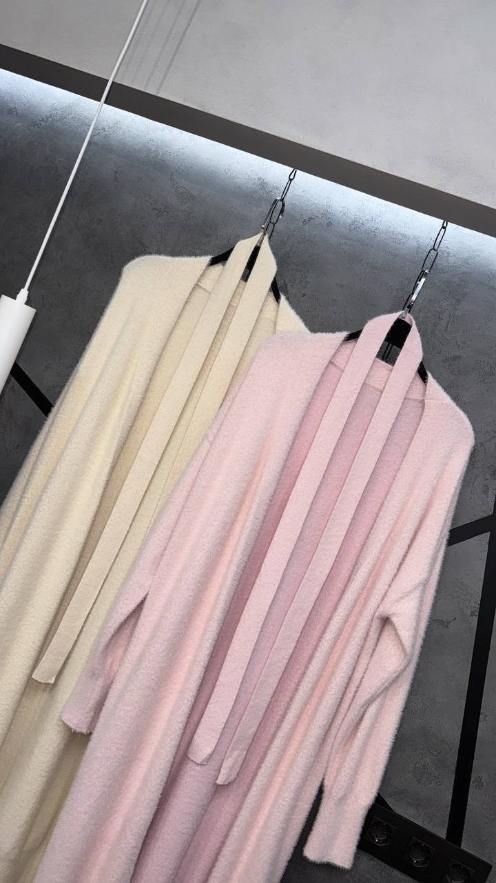 кардиган,удлиненный кардиган,кашемировый кардиган,кардиган шелковый длинный,женский кашемировый кардиган оверсайз розовый