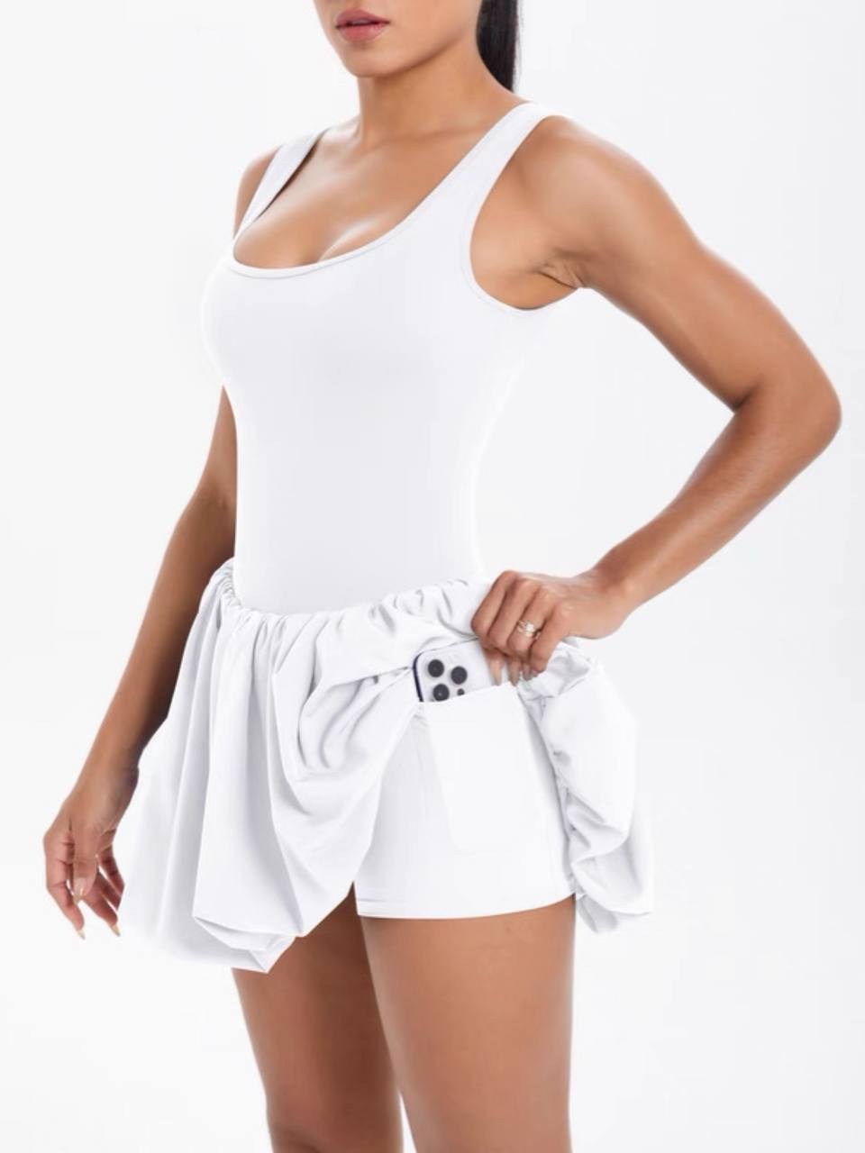 фитнес -теннисная юбка,спортивное платье,теннисное платье,платье женское спортивное,платья