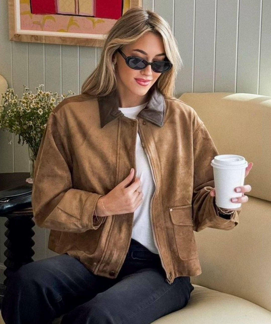 замшевый бомбер на весну,замшевая куртка,замшевый бомбер на весну getprime 320896049,куртка из замши,куртка замшевая женская