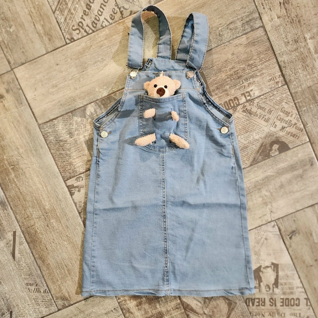 джинсовый сарафан для девочек,ребенок,стильные дети,одежда для маленьких девочек,платья для маленьких девочек