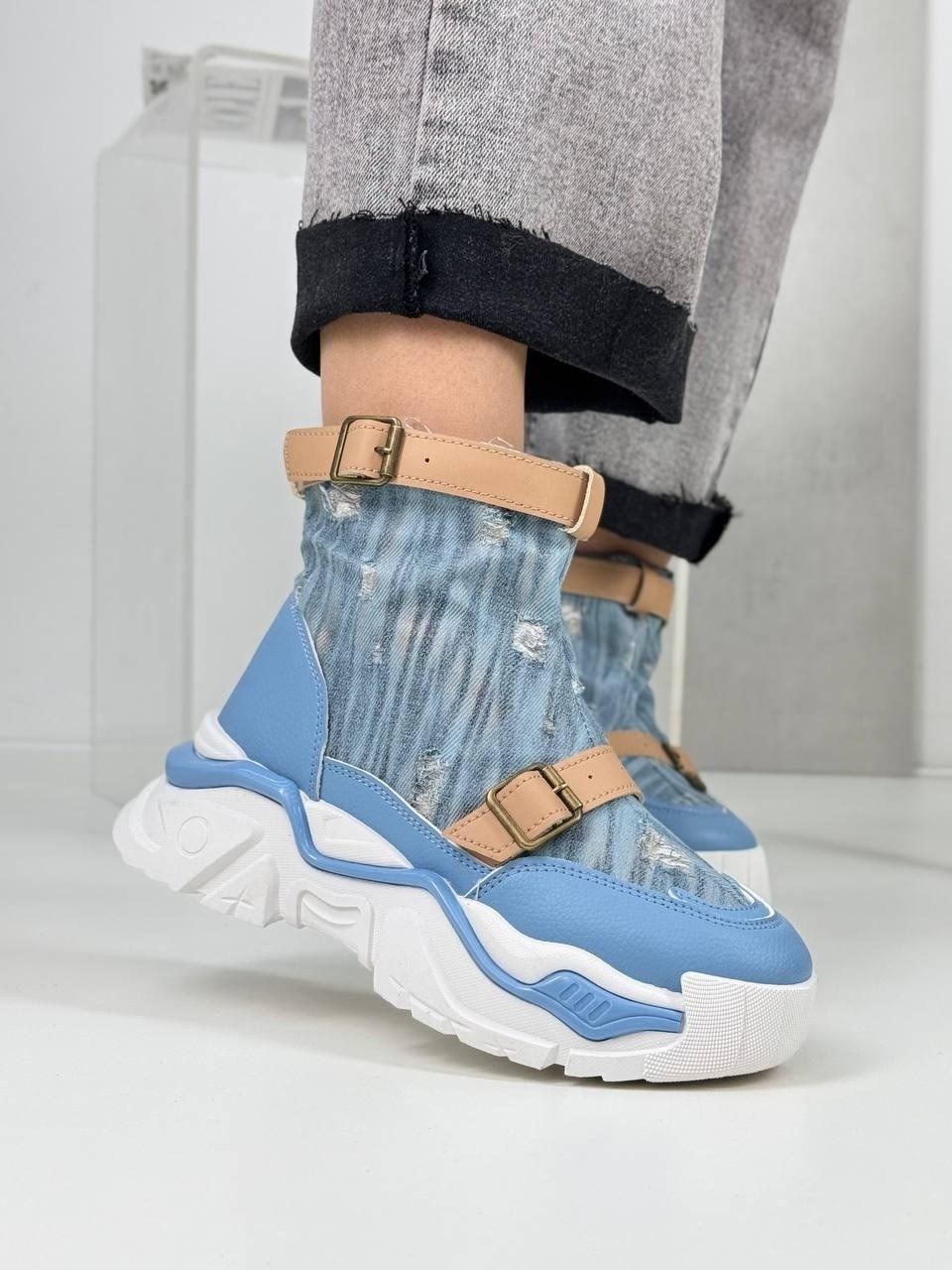 ,джинсовые ботинки,кроссовки джинсовые,джинсовая , женская