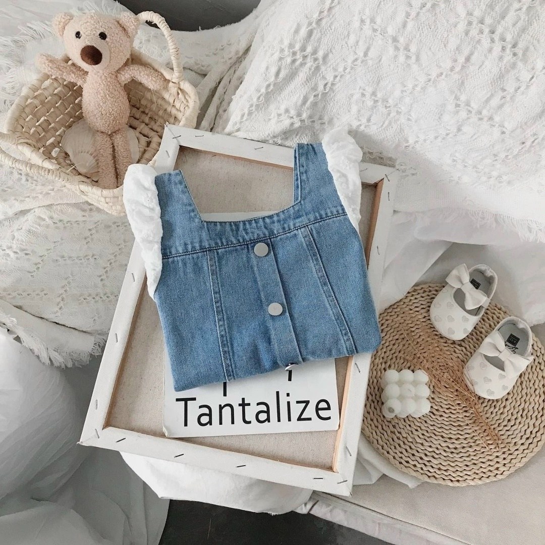 платья для маленьких девочек,джинсовое платье для девочки,летние платья для девочек,одежда для маленьких девочек,платья для девочки