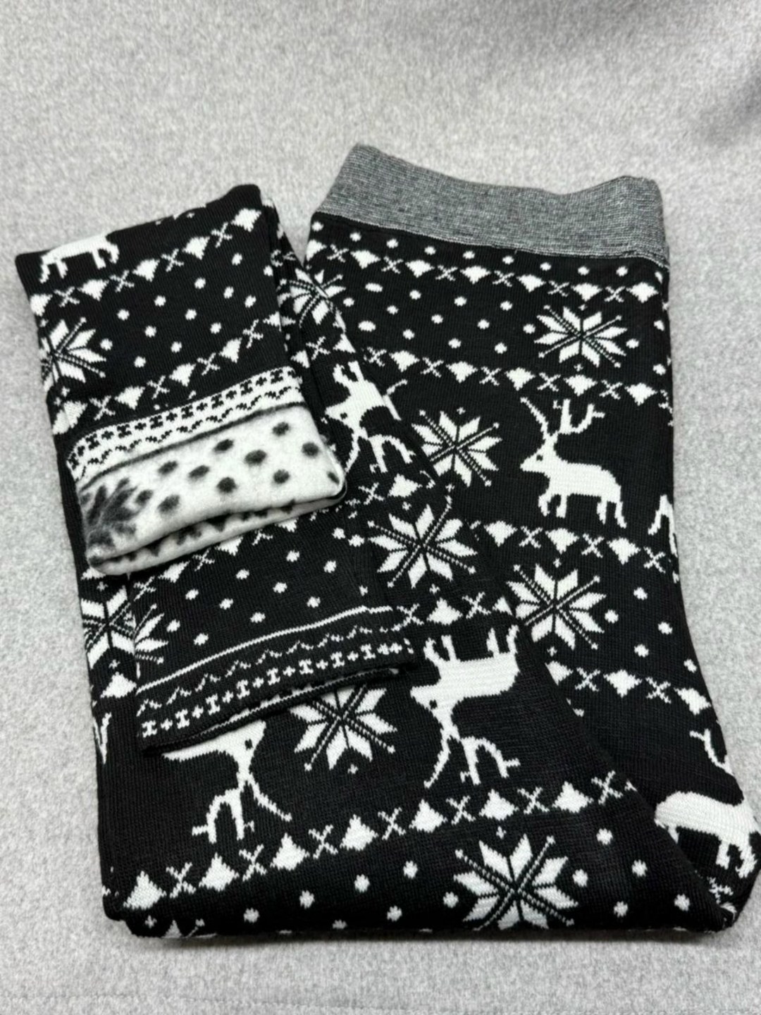 лосины теплые,легинсы теплые с оленями,лосины трикотаж,модные женские теплые лосины с принтом олени леггинсы дн,лосины теплые женские