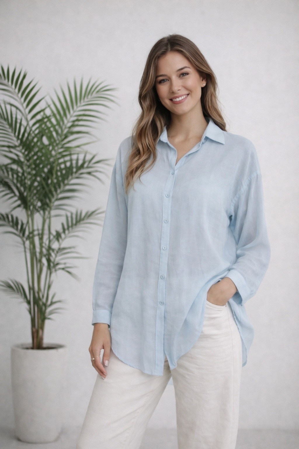 рубашка женская,рубашка женская льняная,льняная рубашка,рубашка бирюзовый,блузка голубая