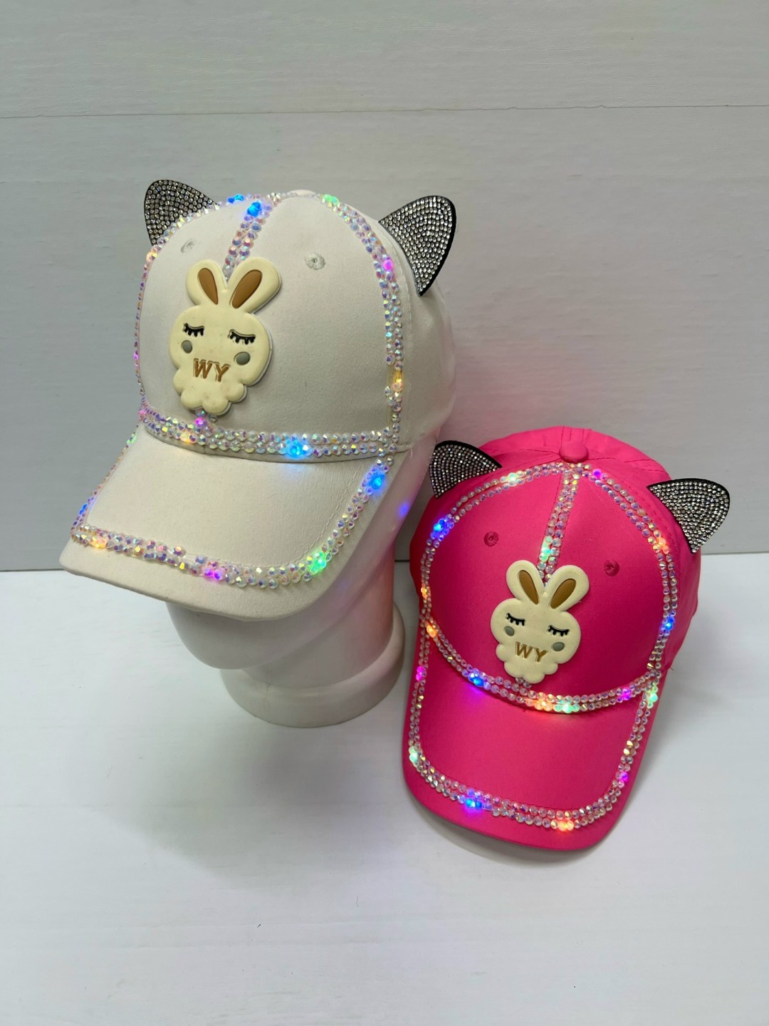 кепка для девочек,бейсболка для девочек,светящиеся кепки,светящиеся кепки для девочек,кепка для детей