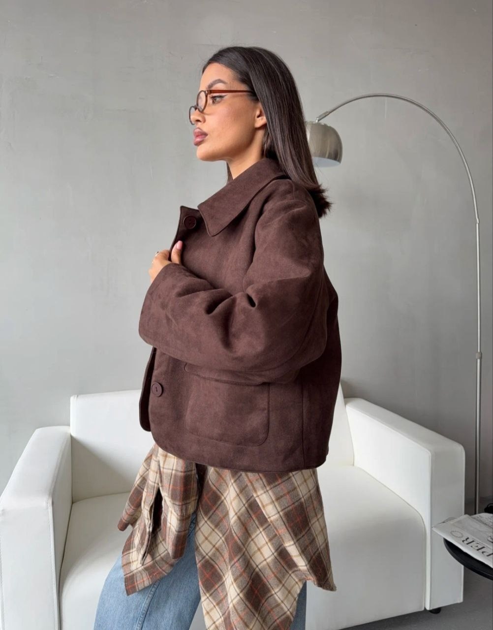 куртка замшевая,бомбер укороченный оверсайз замшевый куртка рабочего тренд saint shine,куртка замш,женская куртка,куртка