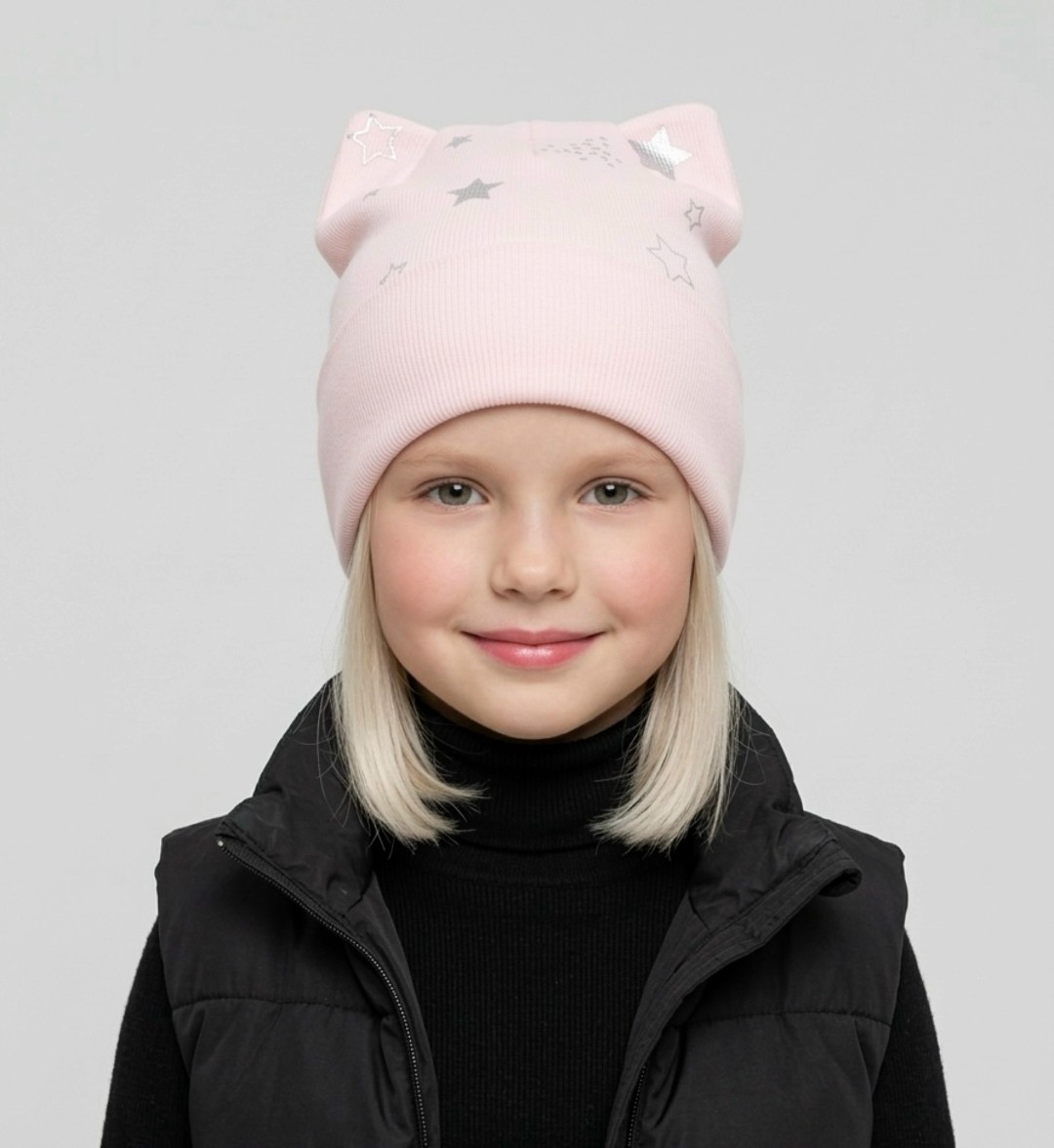 шапка для девочек,детская шапка,шапка для девочки демисезонная,шапка белая,шапка детская для девочек