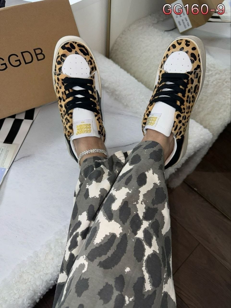 кеды golden goose,голден гус кеды леопардовые,,женские кеды golden goose,golden goose кеды superstar с леопардовым принтом