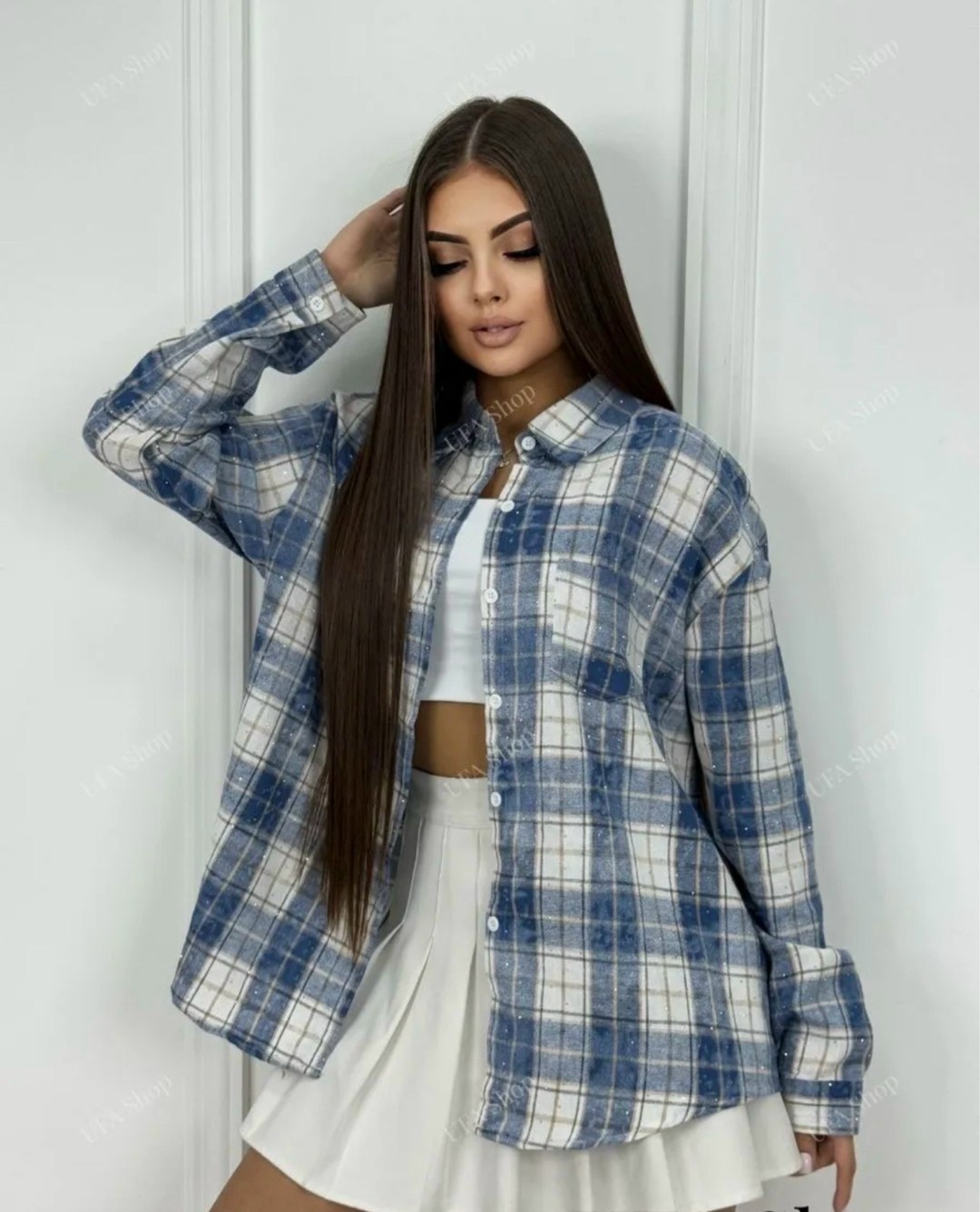 женская рубашка оверсайз в клетку,женская рубашка варёнка в клетку,женская рубашка в клетку,рубашка женская,рубашка в клетку оверсайз