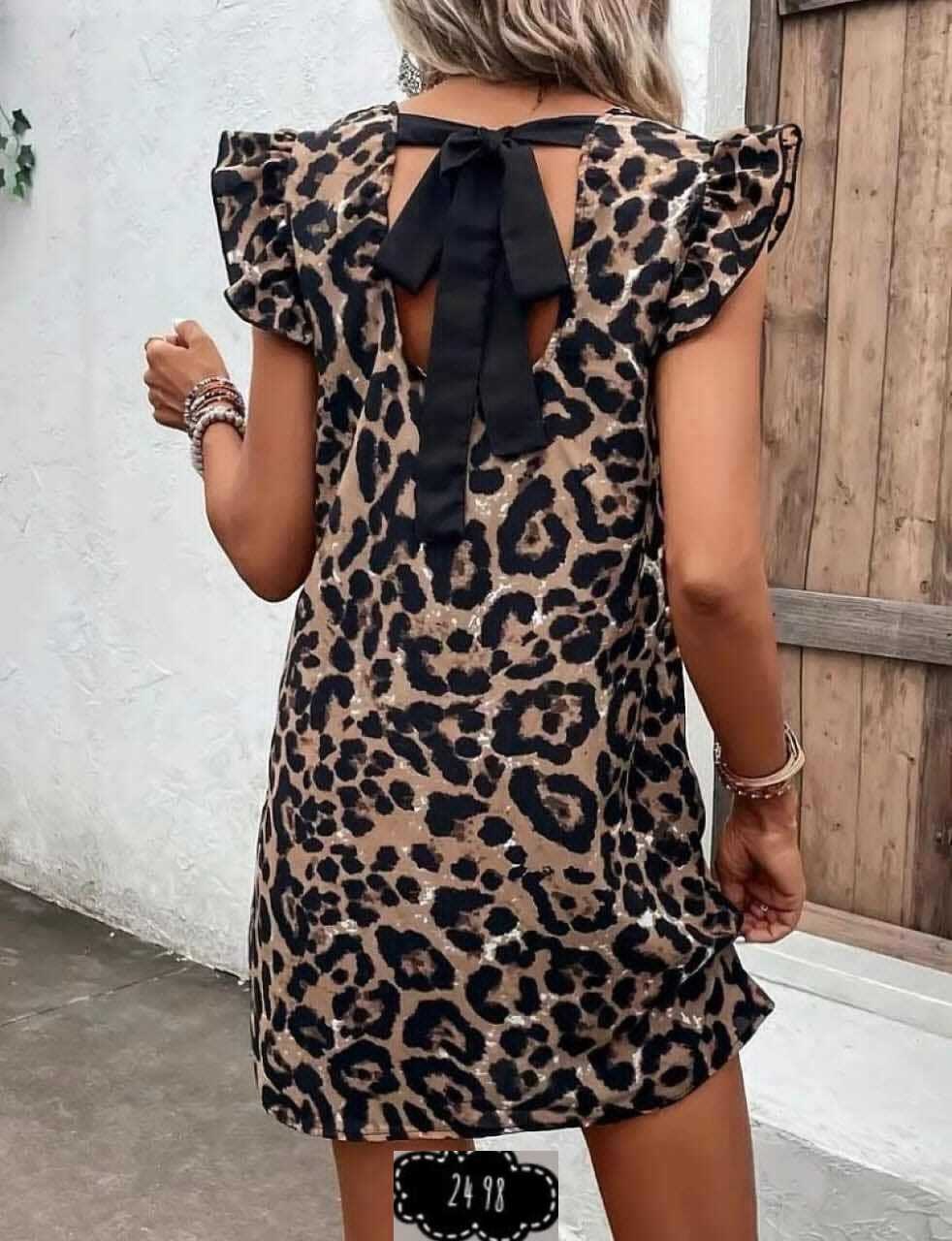 платье с леопардовым принтом,платье женское леопард,платье леопардовый принт,мини-платье с леопардовым принтом коричневый,леопардовое платье