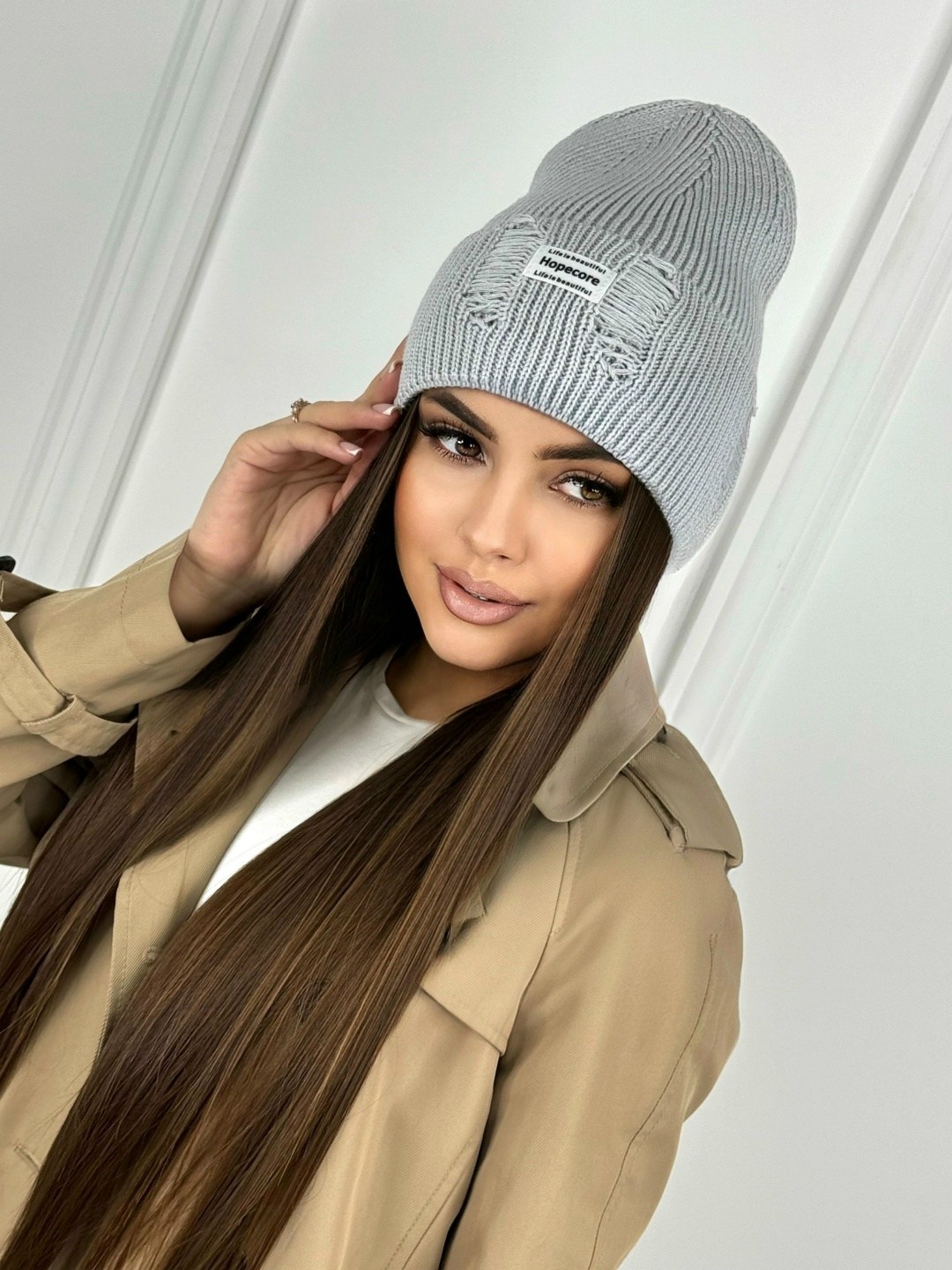 шапка женская весенняя,женская вязаная шапка бини,шапка женская кофейная,шапка женская lux,шапка женская весенняя anya kids