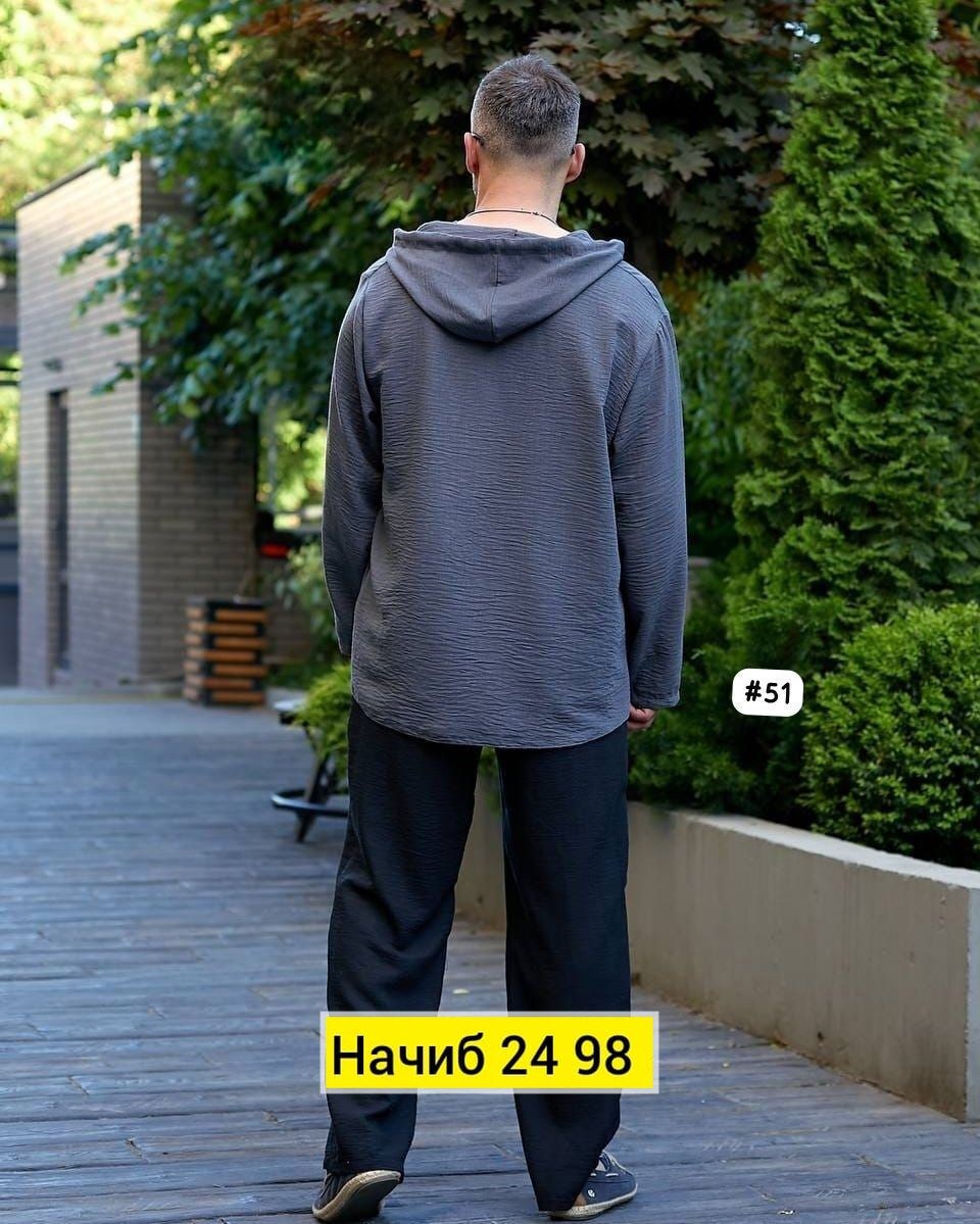 рубашка с капюшоном мужская,мужская льняная рубашка,туника мужская,рубашка с капюшоном,кофта мужская